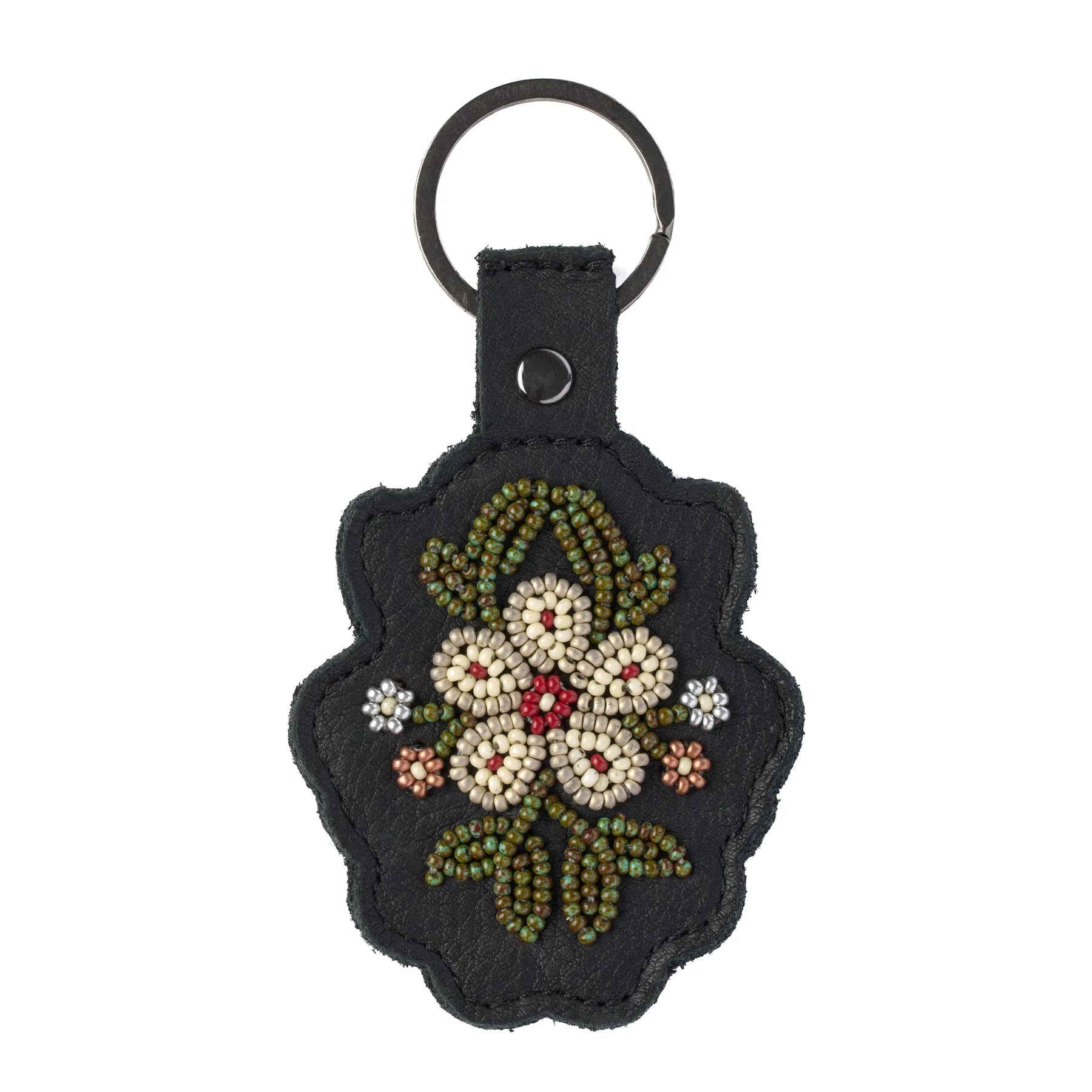 Floret Beaded Keychain - Image 5