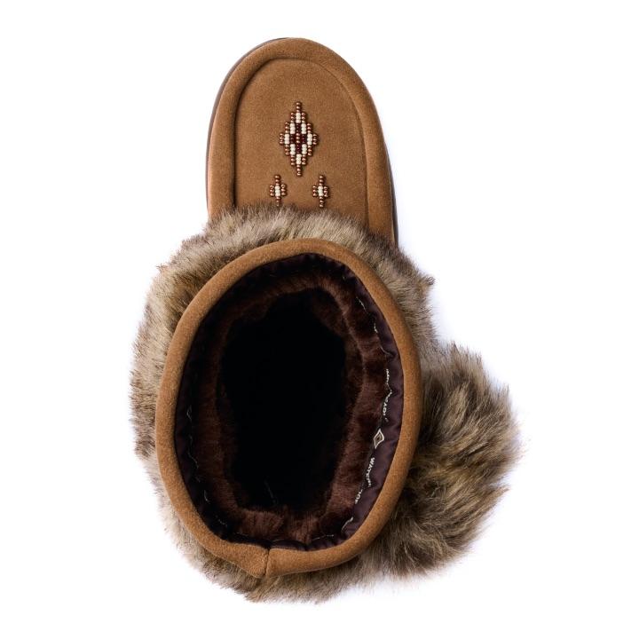 Waterproof Faux Fur Youth Snowy Owlet - Image 16