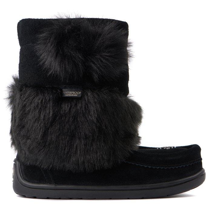 Waterproof Faux Fur Youth Snowy Owlet - Image 6